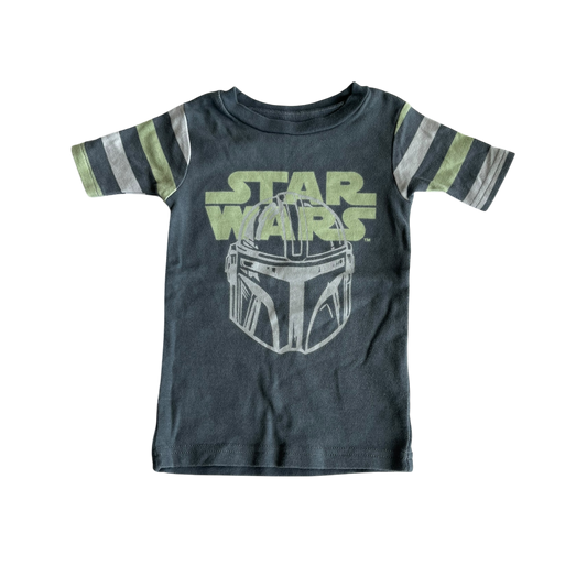 T-shirt, brand: Star Wars, boys, gray, size 3 , 100% cotton