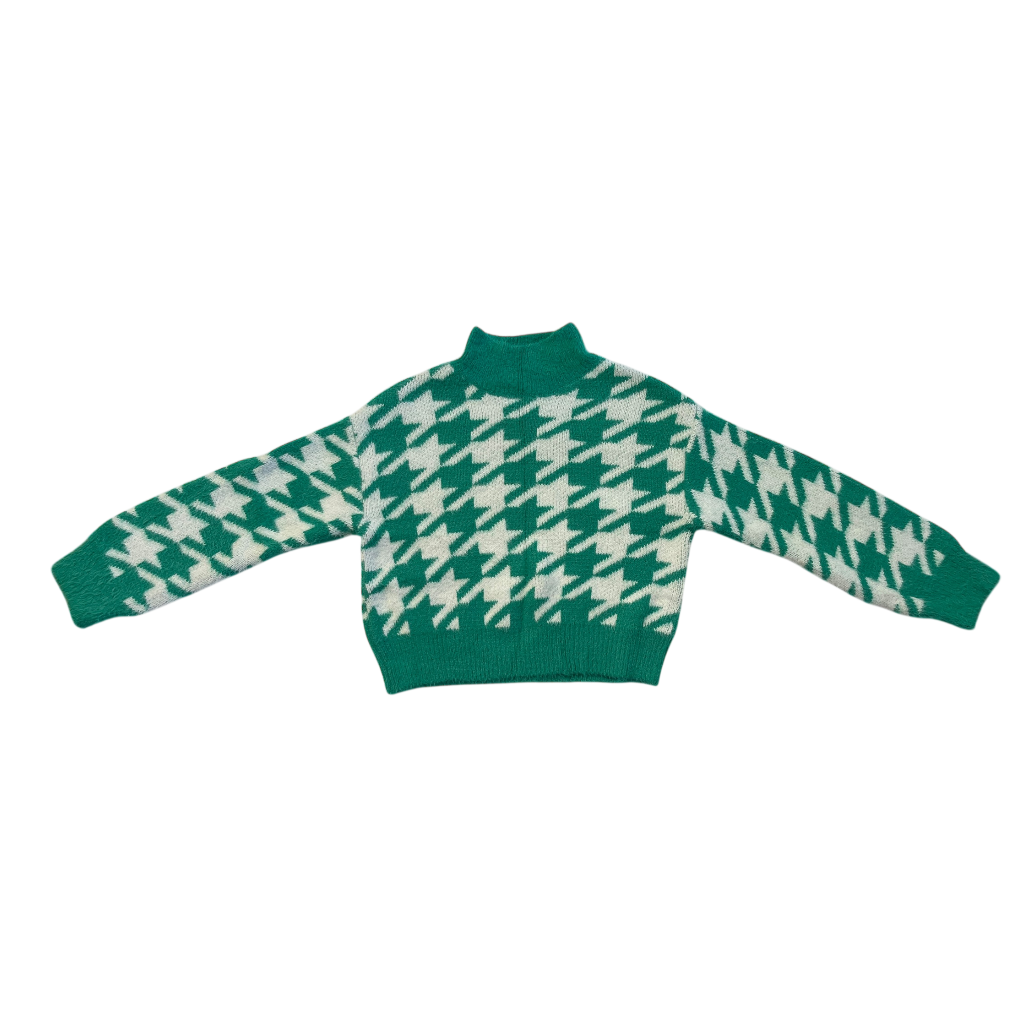 Girl Art Class green and white Sweatshirt size 10 year