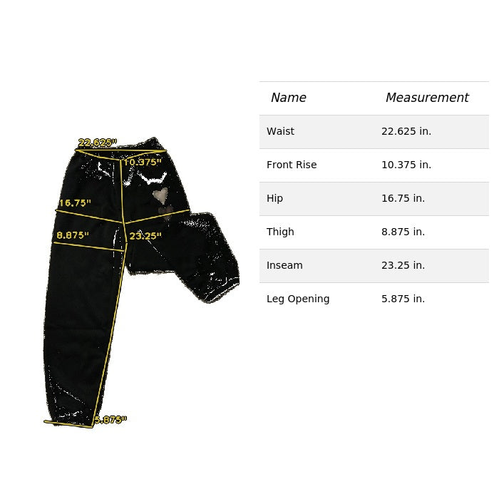 SHEIN Valentine's Loose Fit Sweatpants