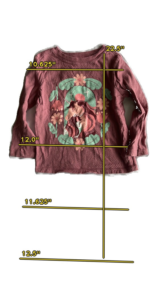 Girls old navy pink T-shirt size 3