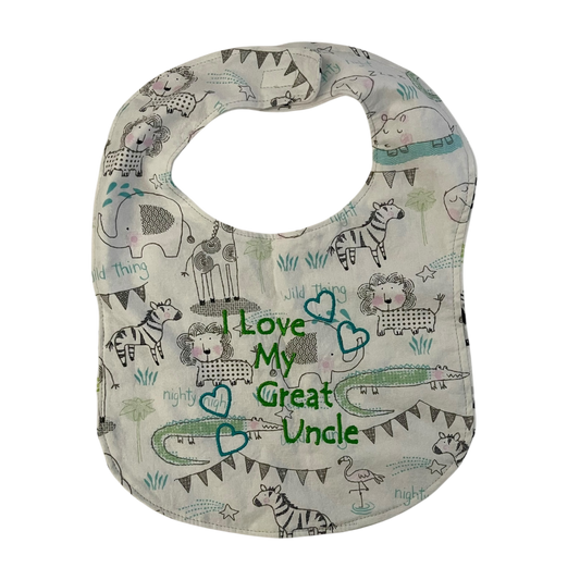 Wild Thing Newborn Bib