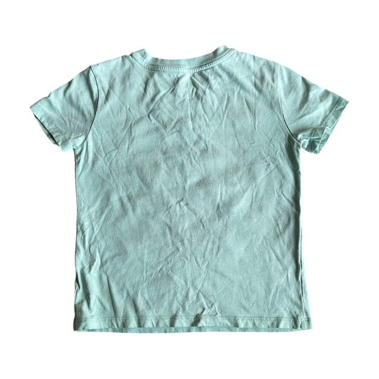 Girls cat & jack teal T-shirt size 4