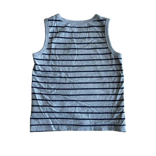 Boys carter’s gray and navy T-shirt size 3