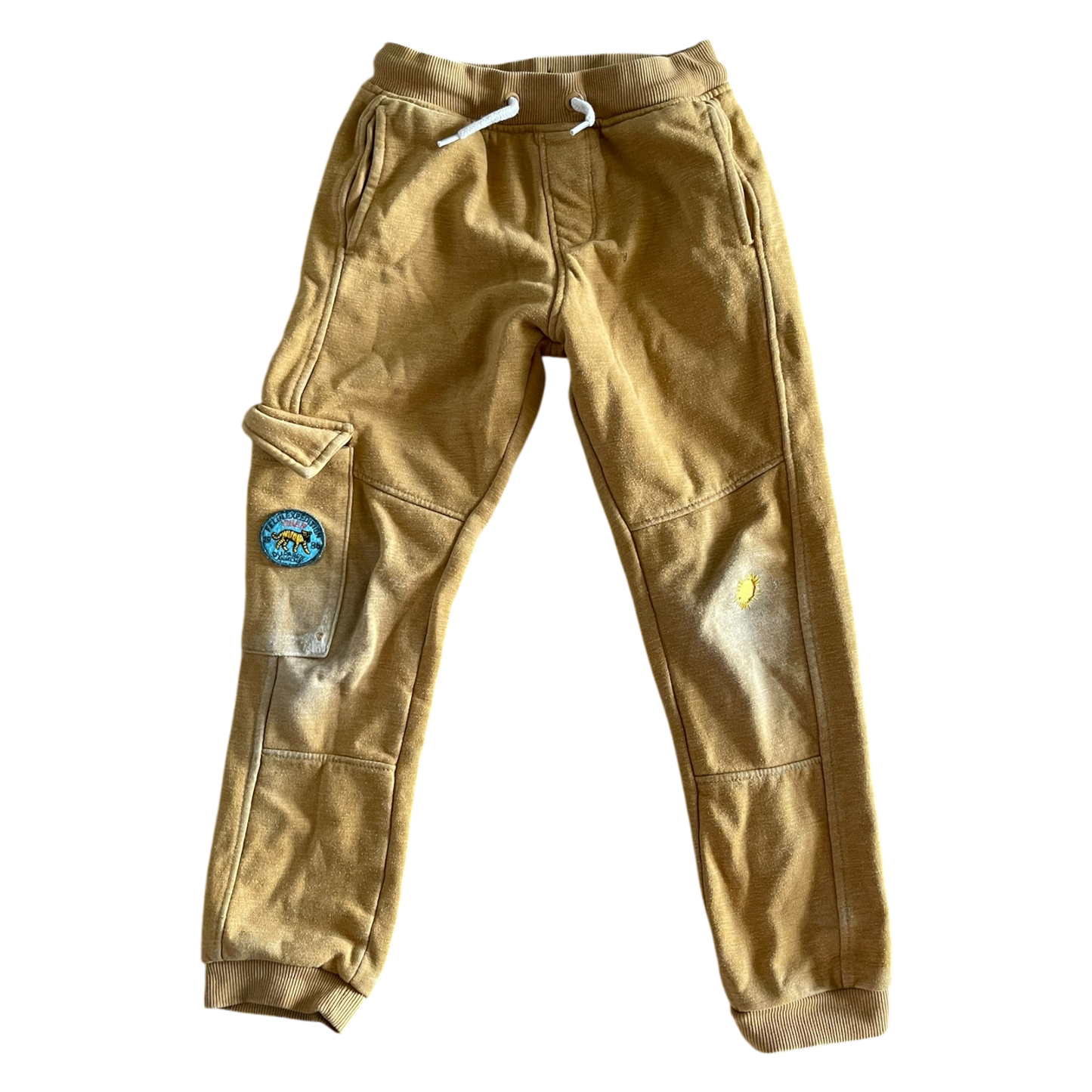 Du Pareil Boys Tan Long Pants Joggers