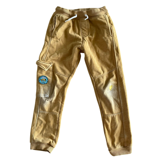 Du Pareil Boys Tan Long Pants Joggers