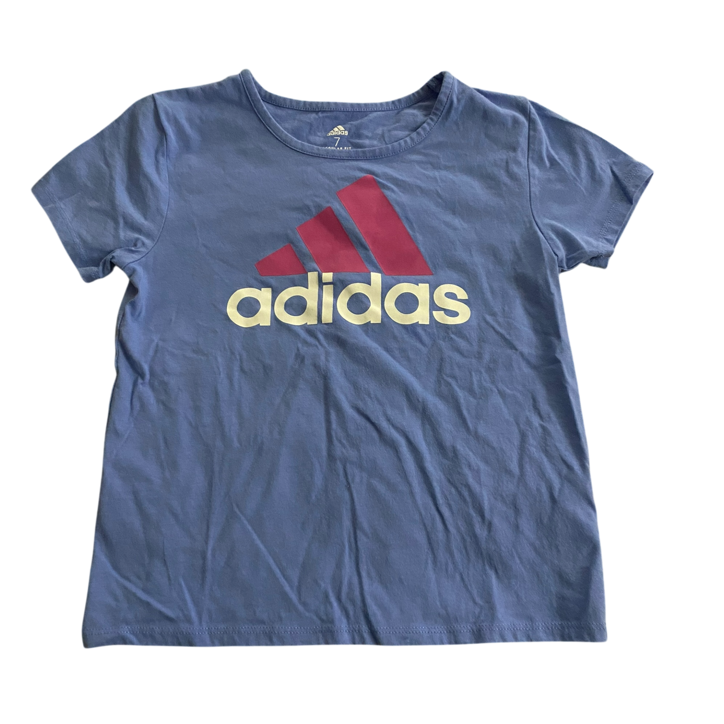 Boys adidas blue T-shirt size 7