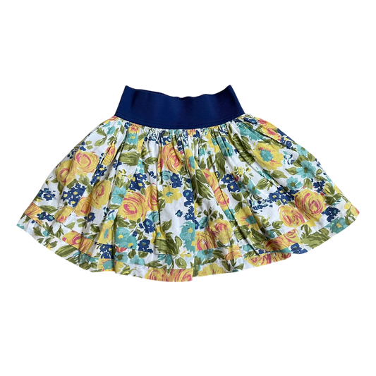 Girls mini boden mix colors Skirt size 4