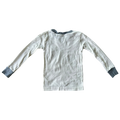Boys carter’s white and gray pajamasize 4
