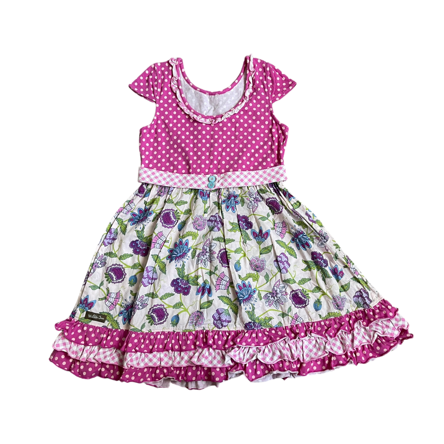 Matilda Jane Girls Pink with Mix Colors