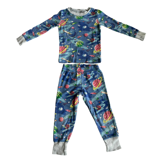 Boys miniboden blue Pajama size 3