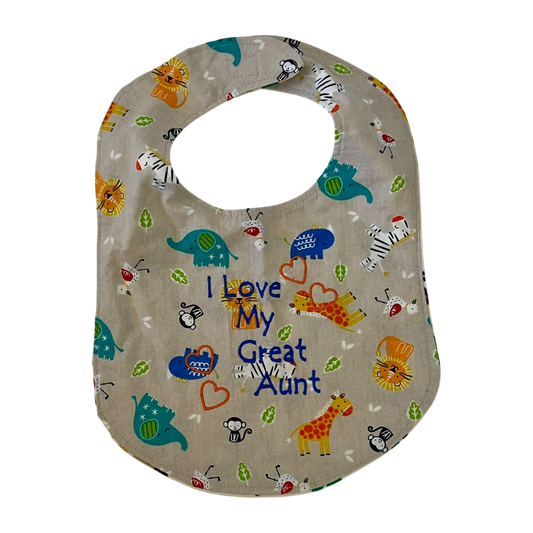 Animals Bib Newborn