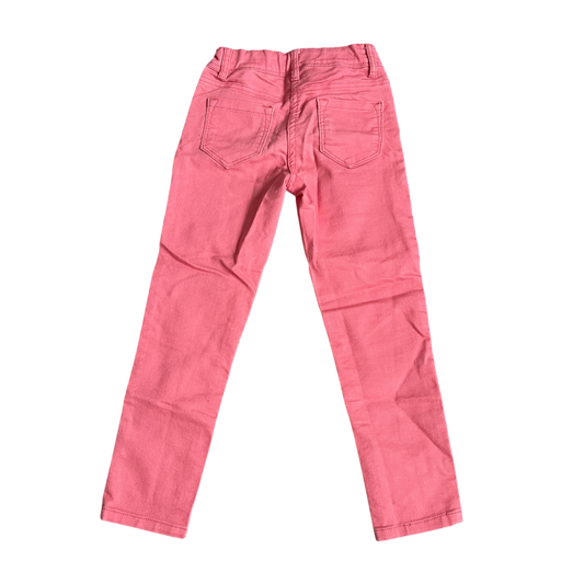 Girls mini boden pink Legging jeans size 6
