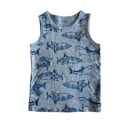 Boys carter’s gray and navy T-shirt size 3