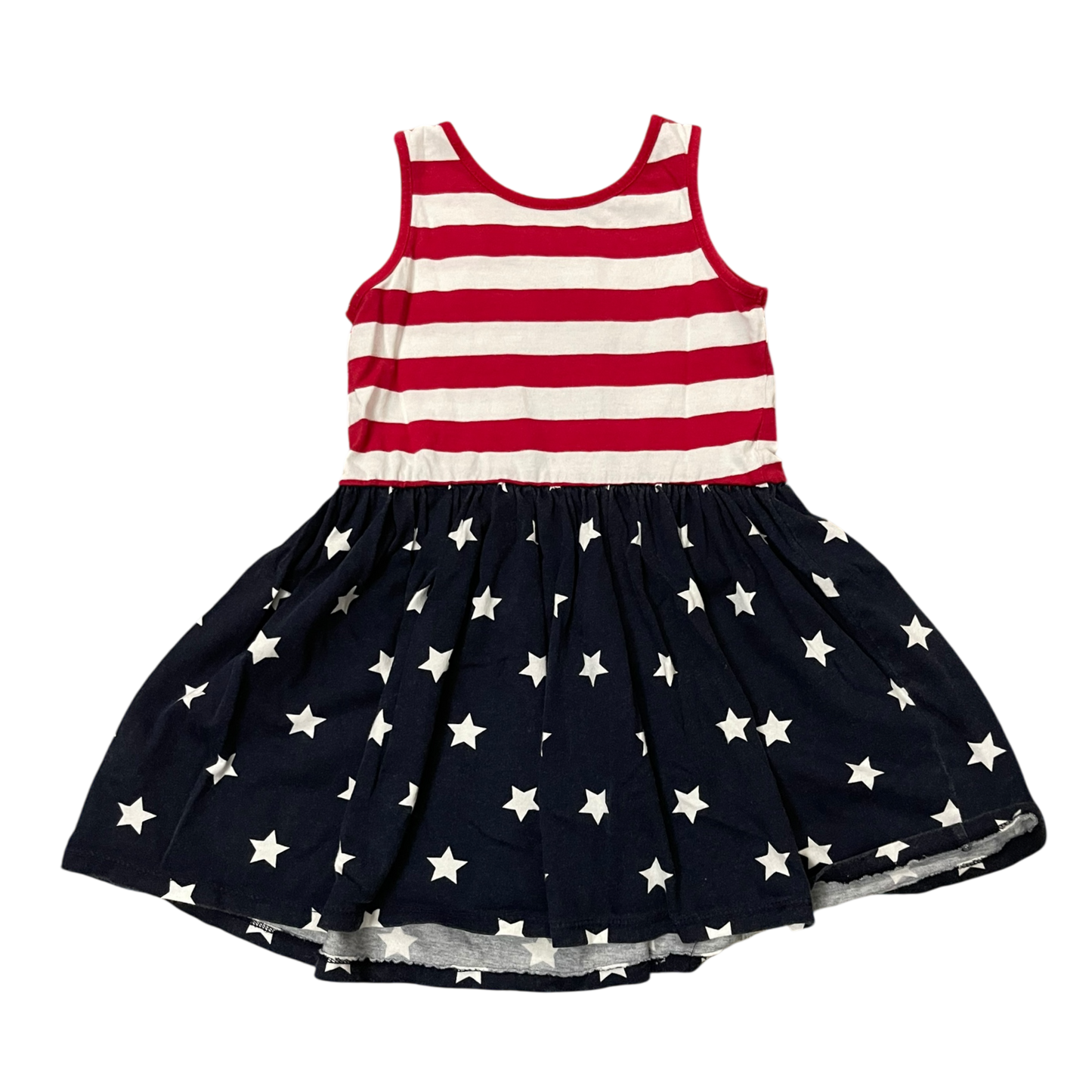 Girls place red white navy Dress size 4