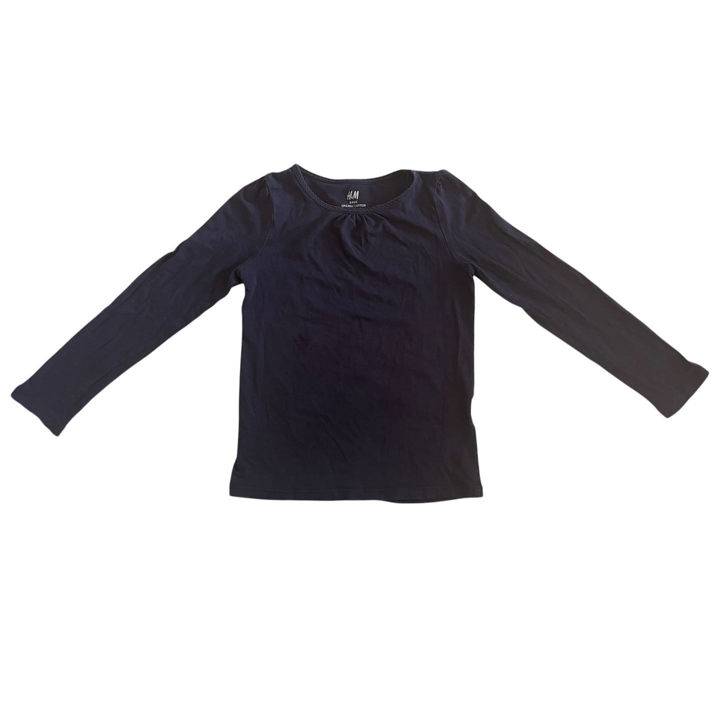 Girls H&M navy T-shirt size 4 year