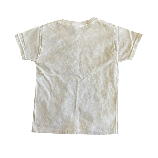 Girls fruit of the loom white T-shirt size 3