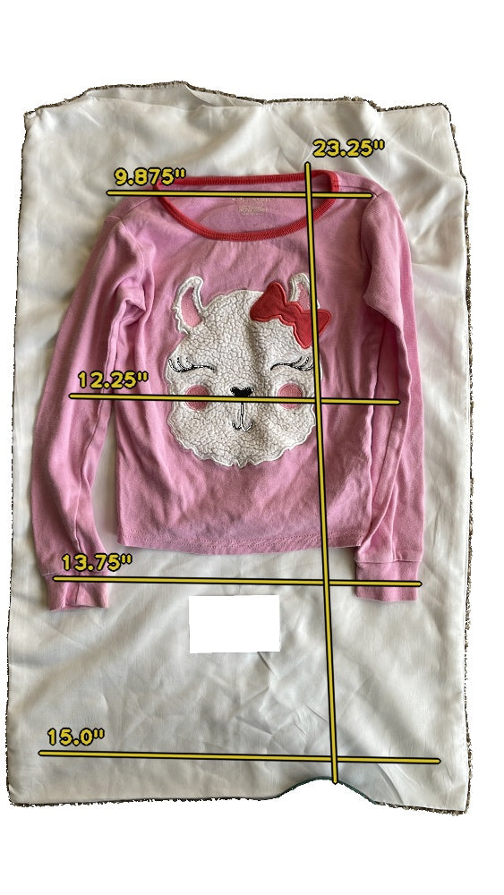 Girls place pink Sweatshirt size 5