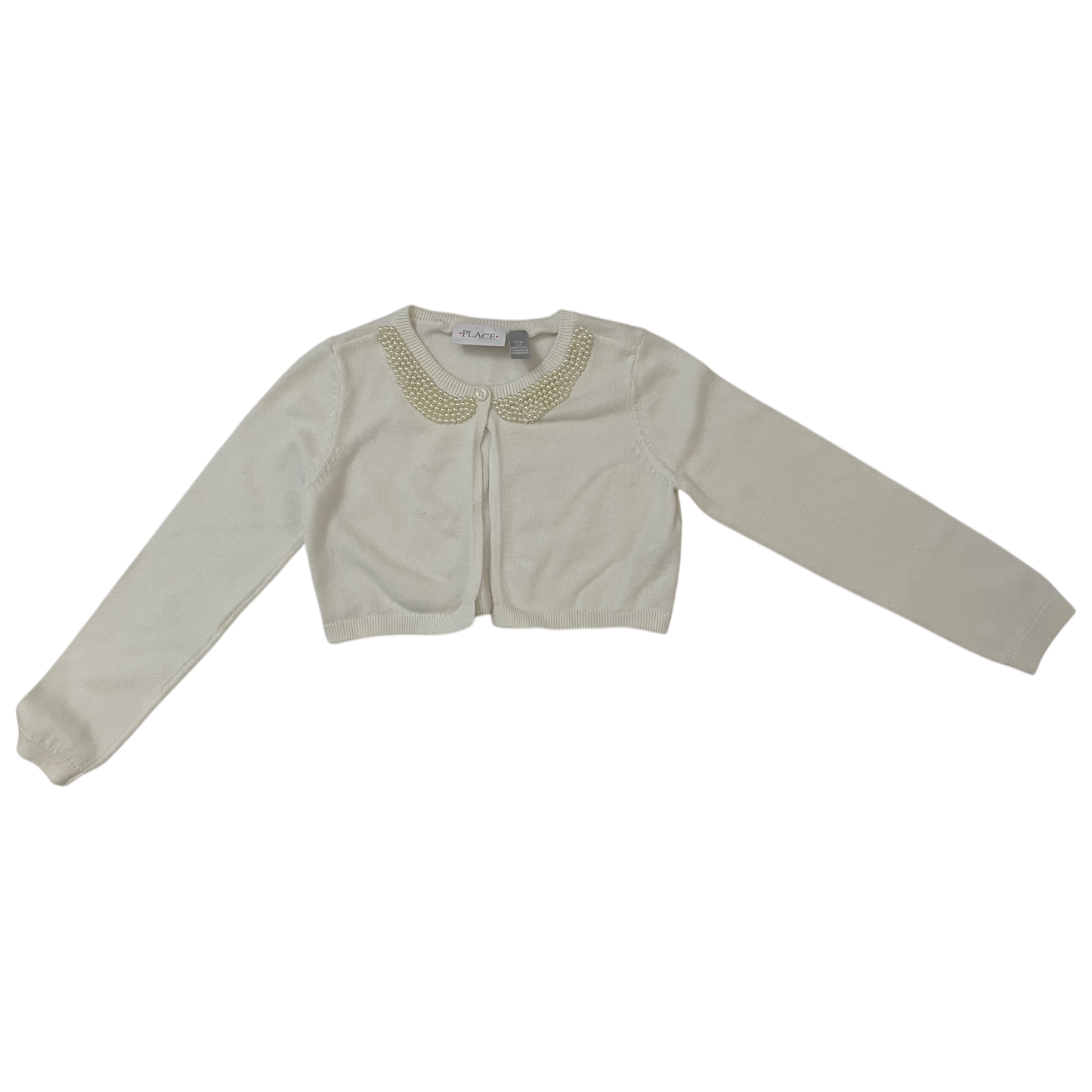 White Place Cardigan Girl