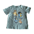 Boys bluey light green T-shirt size 3