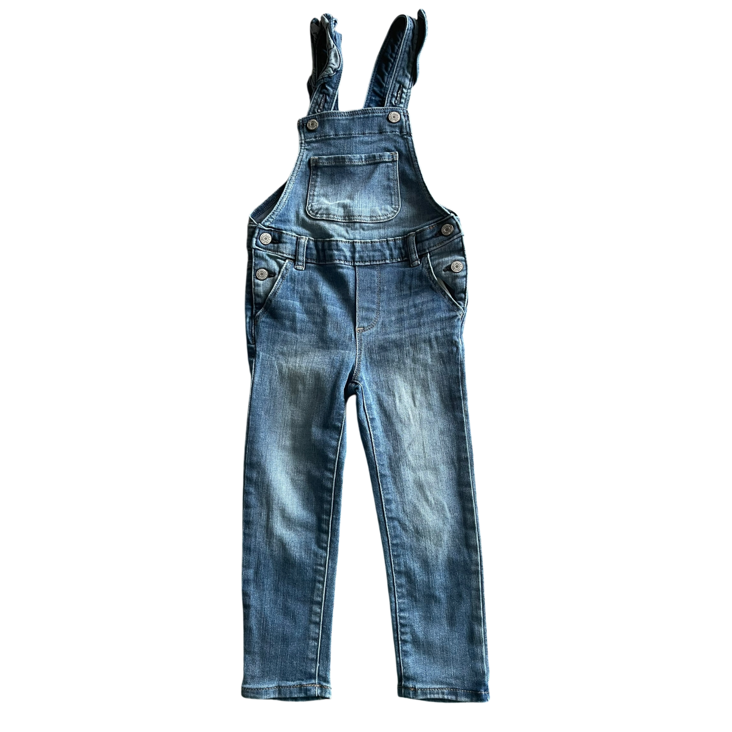 Girls gap blue overalls size 4