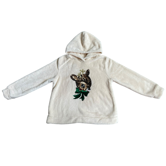 Girls H&M cream Sweatshirt size 8