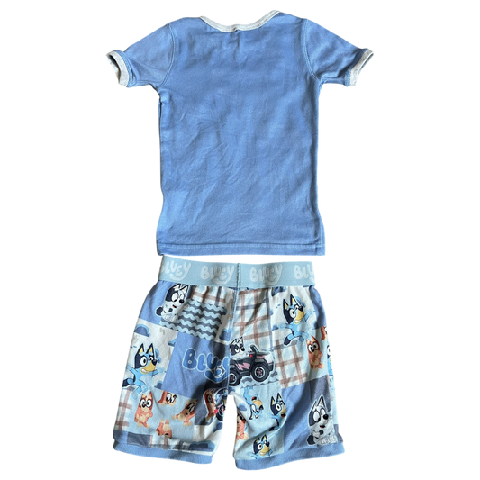 Boys bluey light blue Pajama size 4