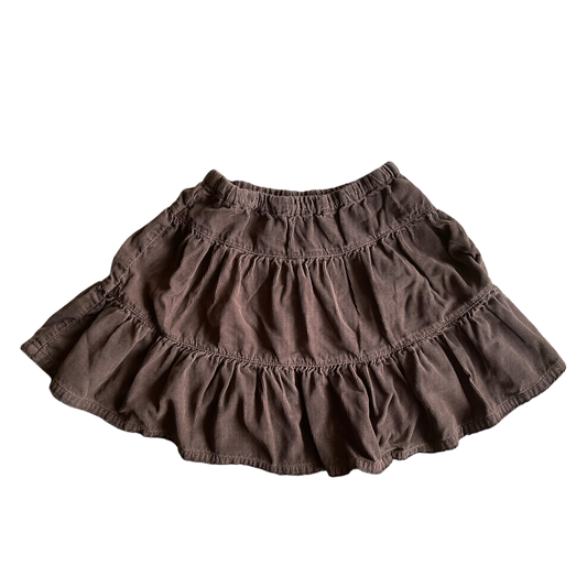 girls petit bateau brown Skirt size 4