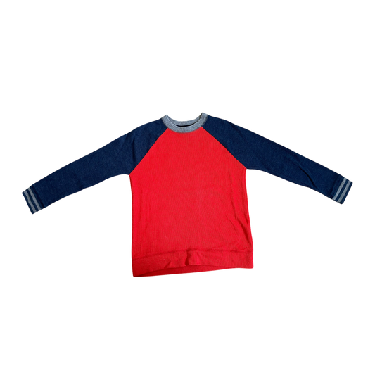 Boys old navy navy and red Sweatshirt size 8