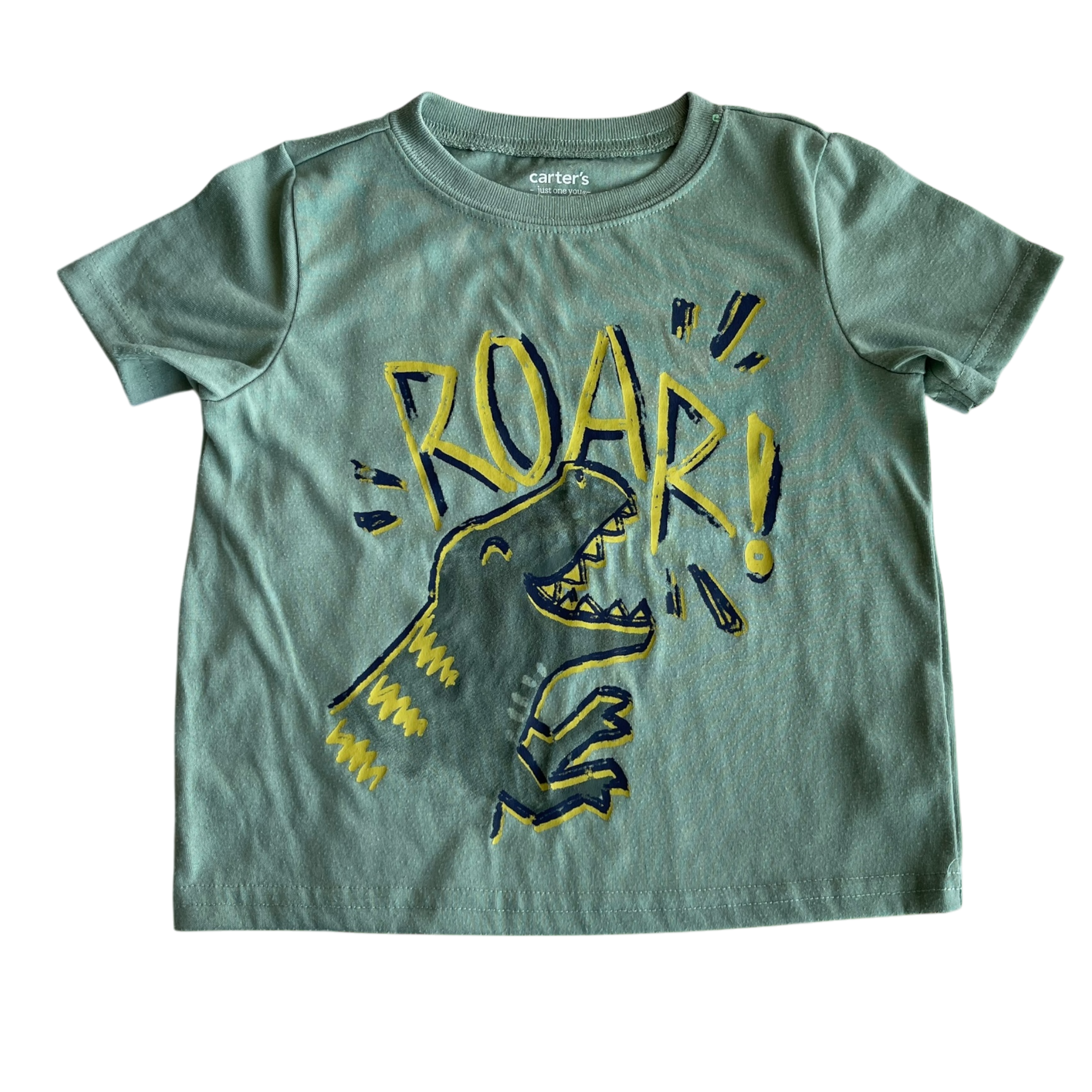 Boys carter’s light olive green T-shirt size 3