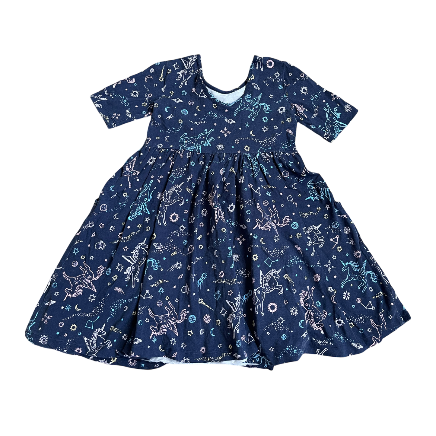 Girls hanna Andersson navy Dress size 6