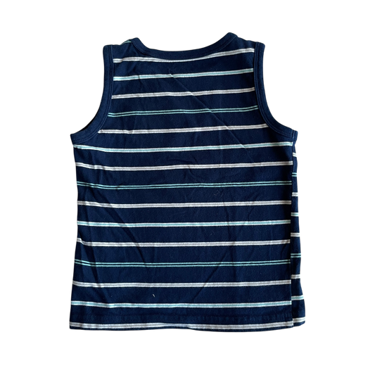 Boys carter’s navy with light blue T-shirt size 3
