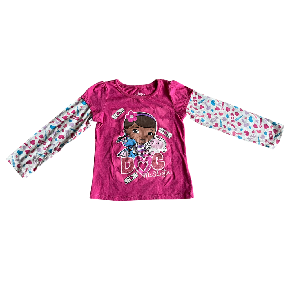 Girls Disney pink T-shirt size 4