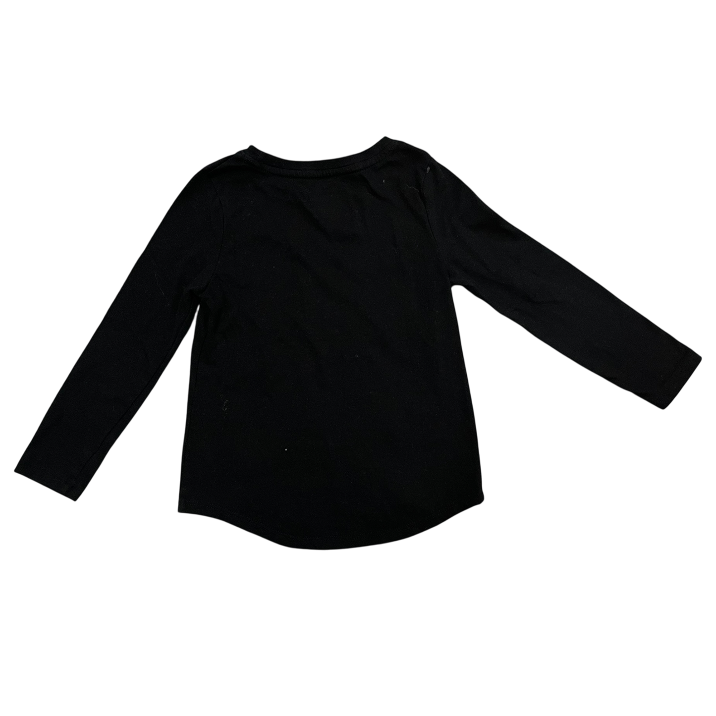 Girls cat & jack black T-shirt size 4