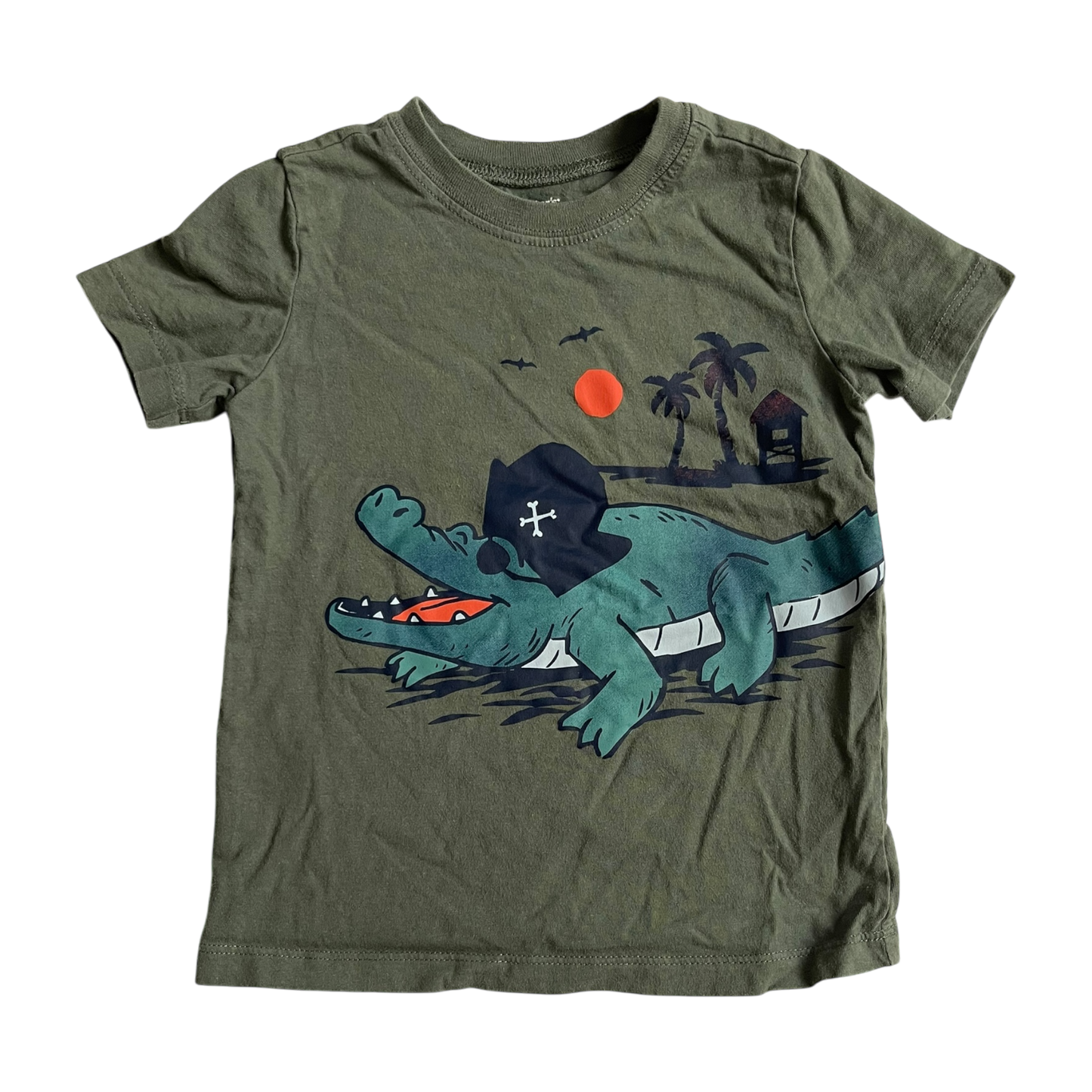 Boys carter’s dark green T-shirt size 2