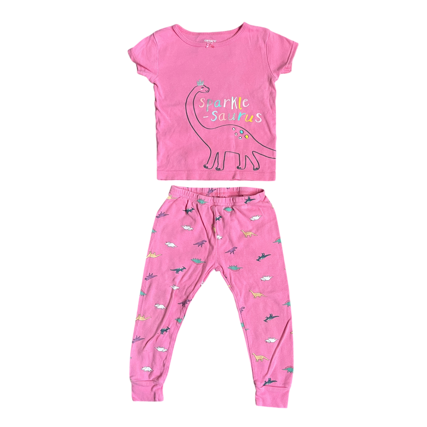 Girls carter’s pink Pajama size 2