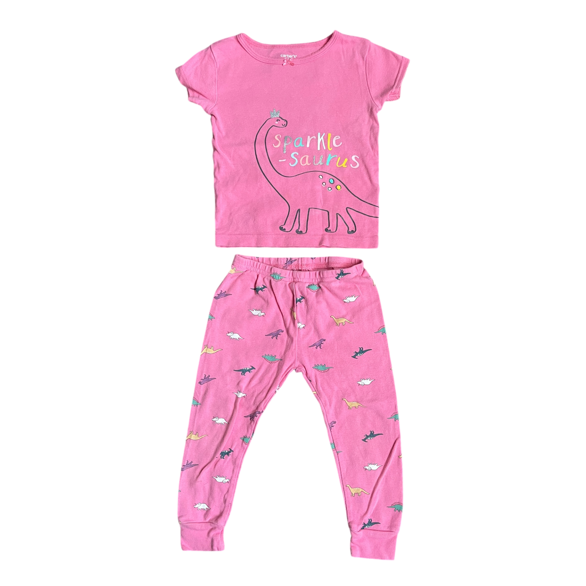 Girls carter’s pink Pajama size 2