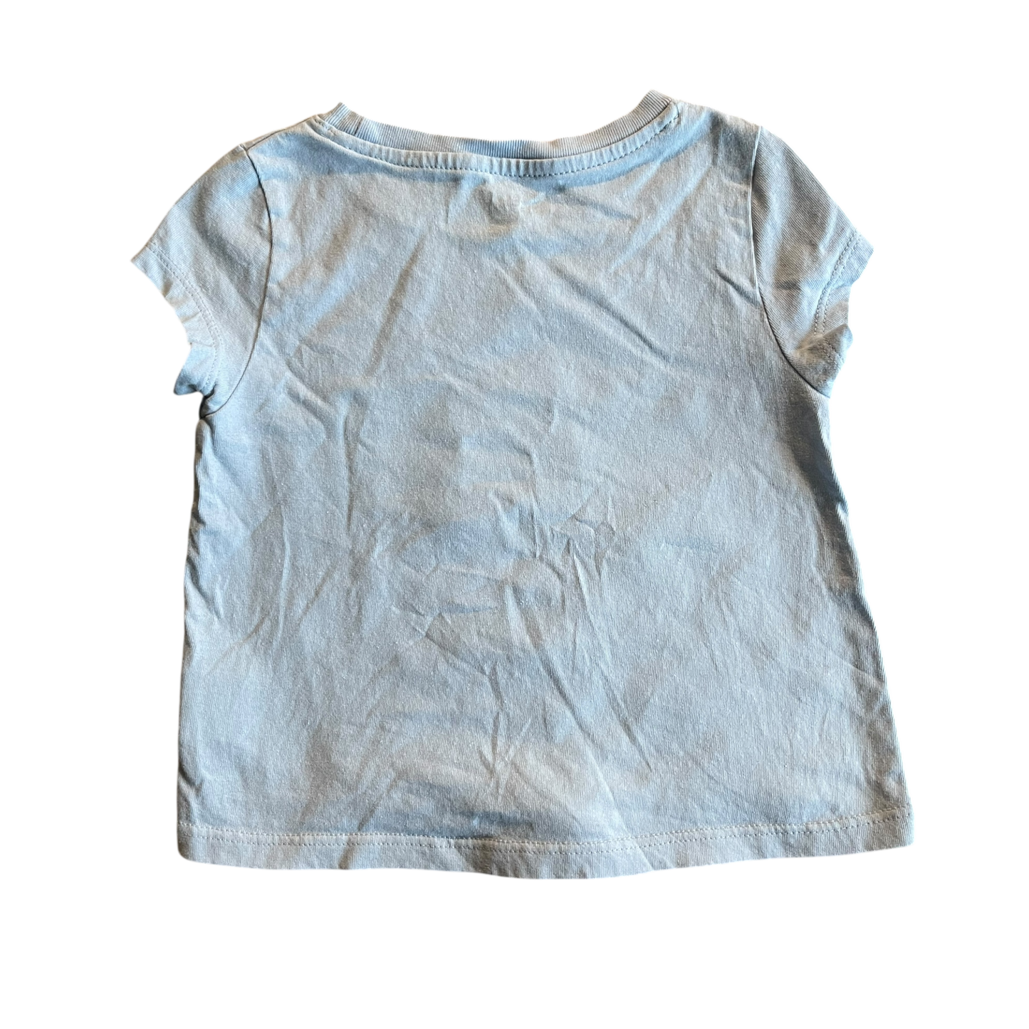 Girls bluey blue T-shirt size 4