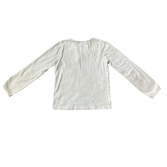 Girls LC waikik creamy T-shirt size 8