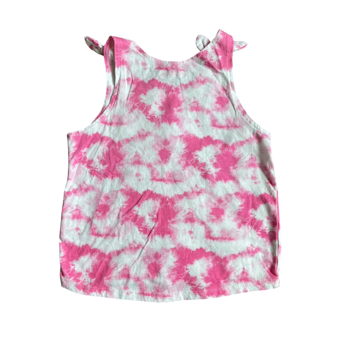 Girls Disney junior pink and white T-shirt size 6