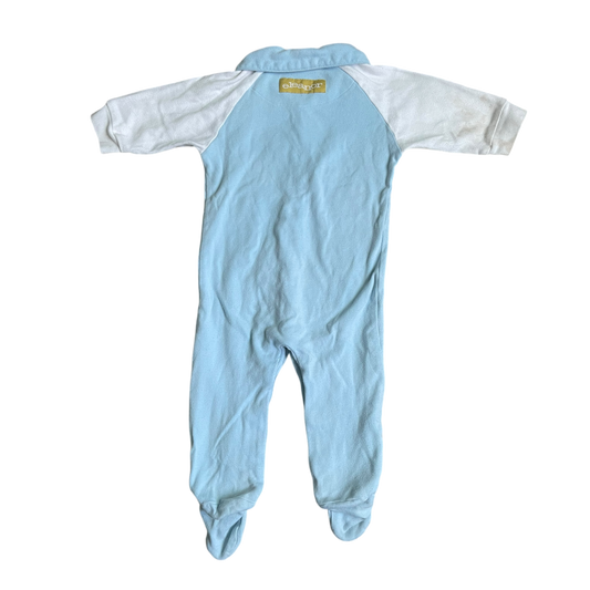 Unisex eleanor blue and white Baby suit size 9 mth