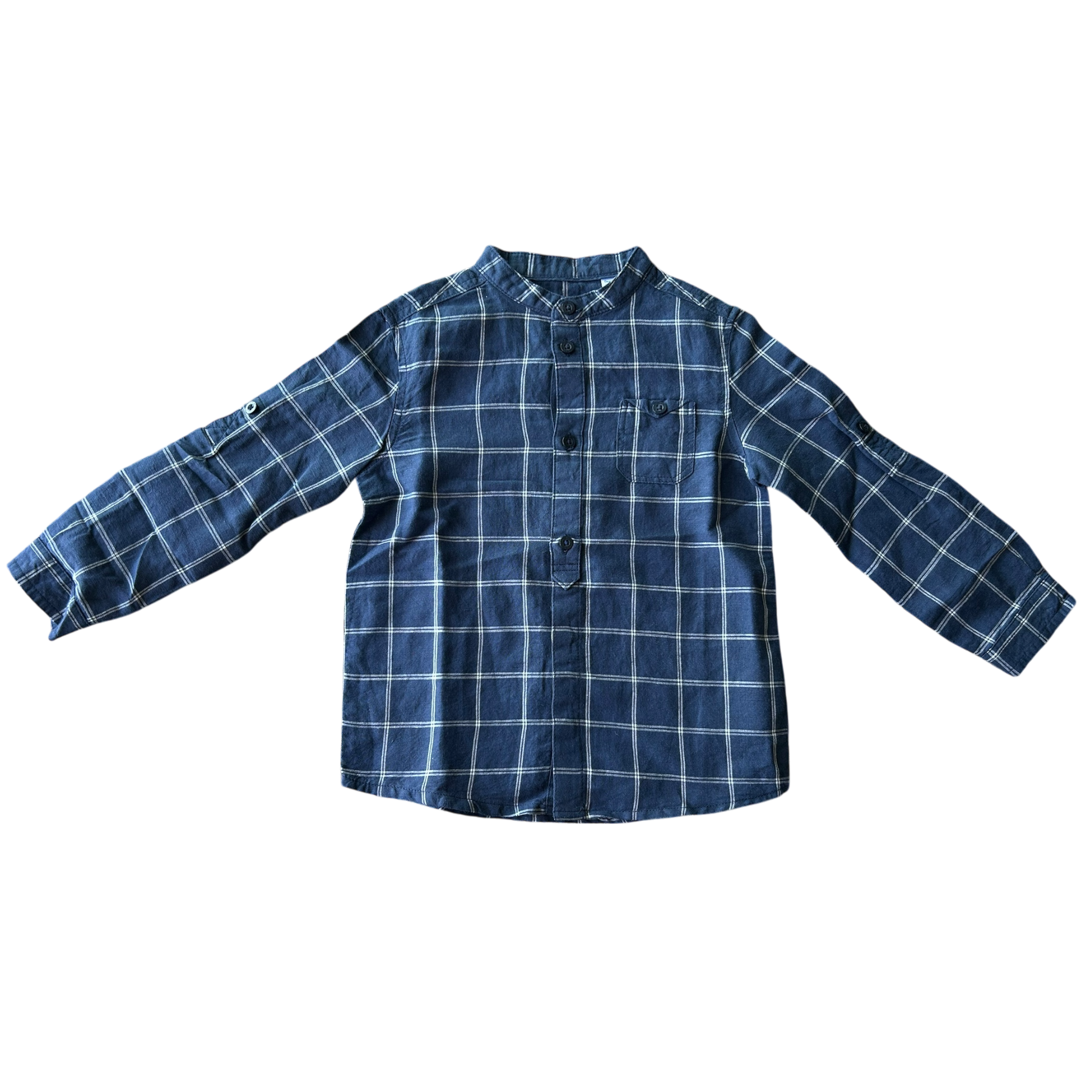 Boys Okaïdi navy and gray T-shirt size 3