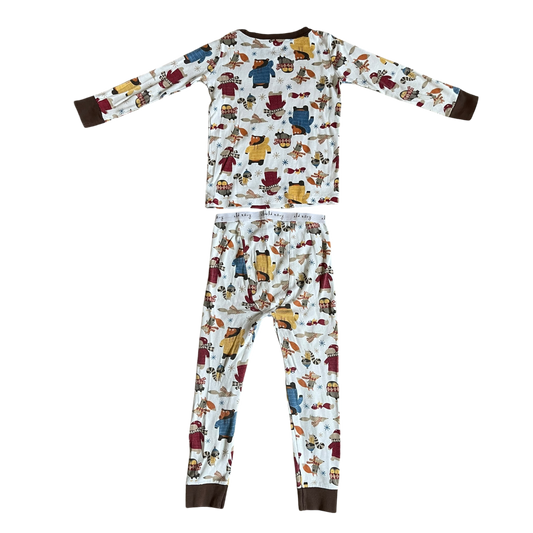 Boys old navy white with mix colors Pajama size 4