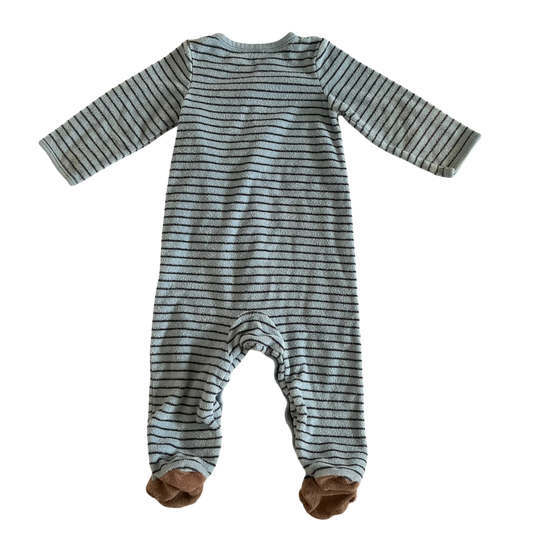 Boys carter’s blue Baby bodysuit size 9 mth