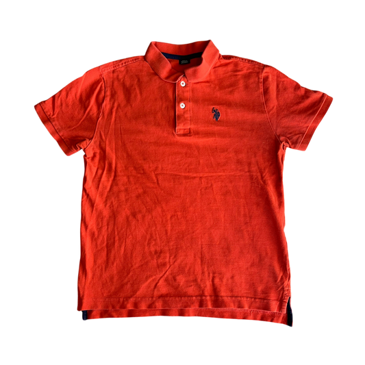 Boys unknown orange T-shirt size 9