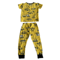 Boys carter’s yellow Pajama size 3