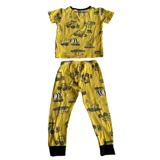 Boys carter’s yellow Pajama size 3