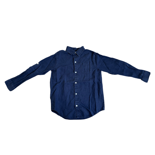 Boys janie and jack navy T-shirt size 8