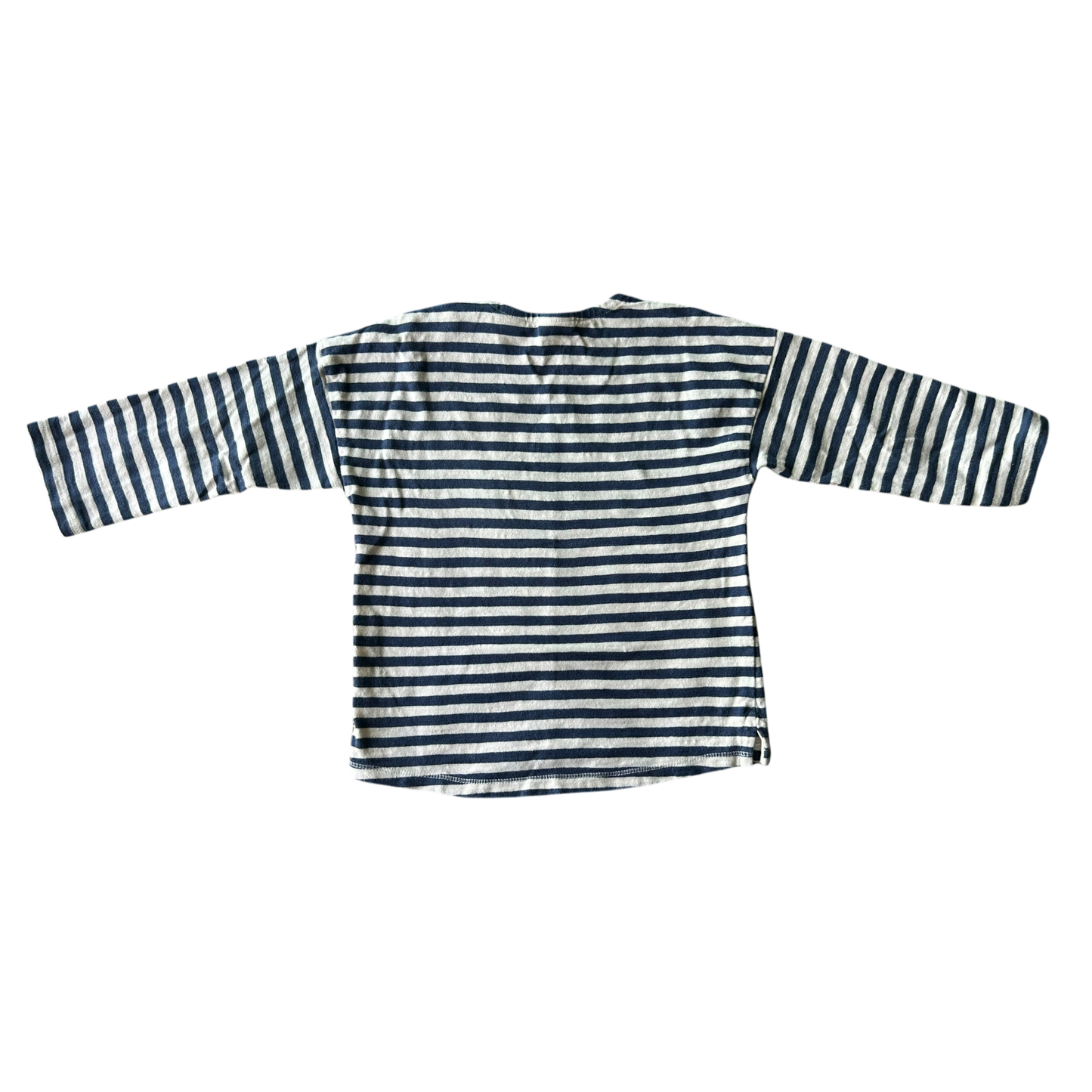 Boys Zara blue and white T-shirt size 3