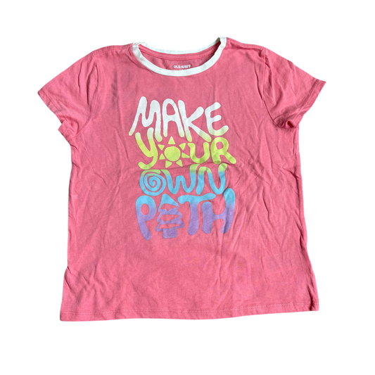 Girls old navy pink T-shirt size 10