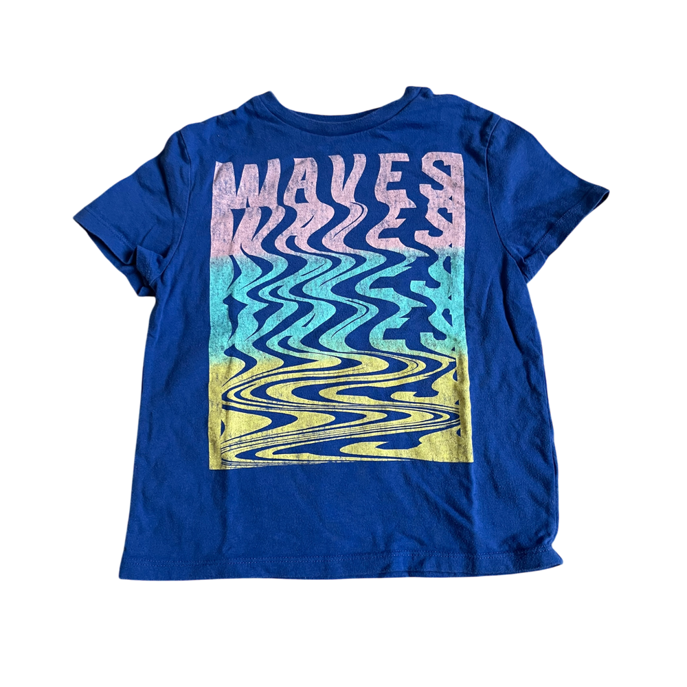 Boys art class blue T-shirt size 4